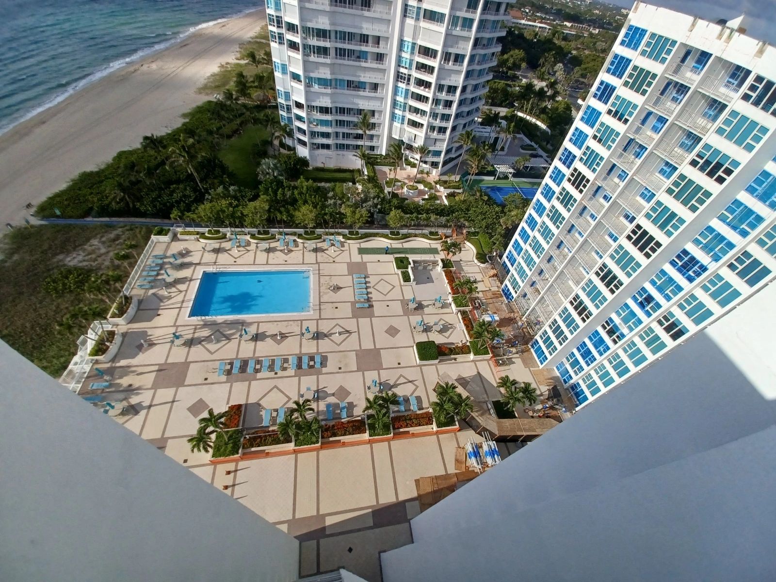 Aerial view of residential complex